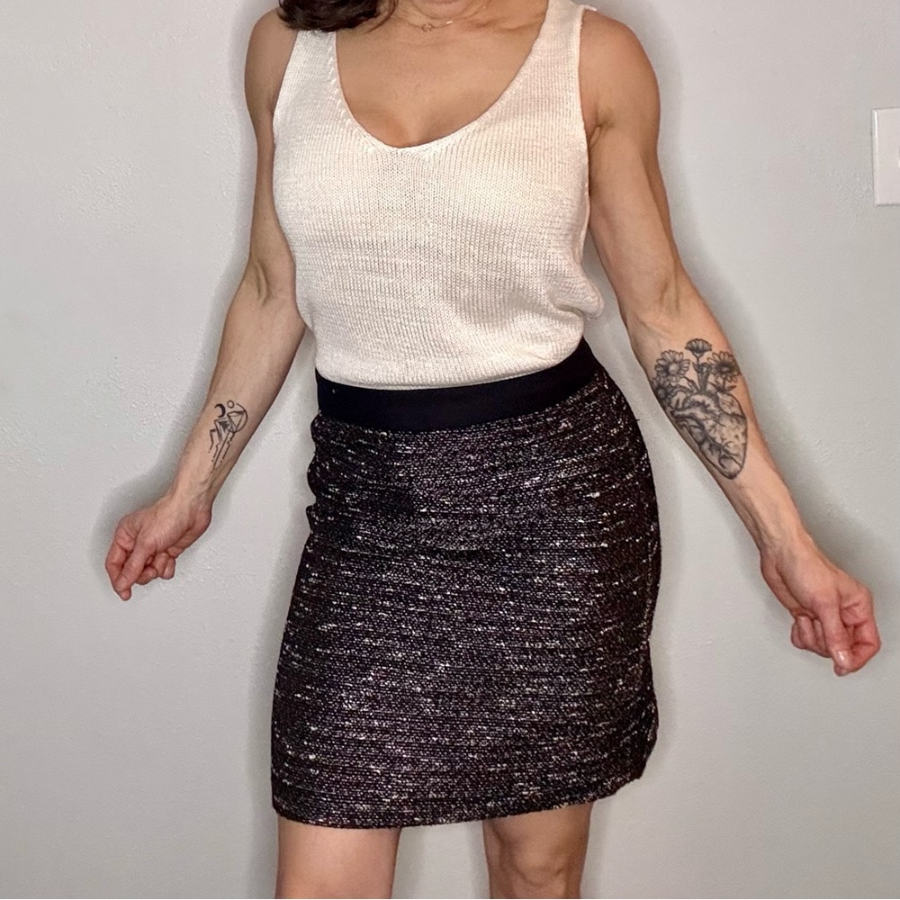 Tweed style skirt by Banana Republic